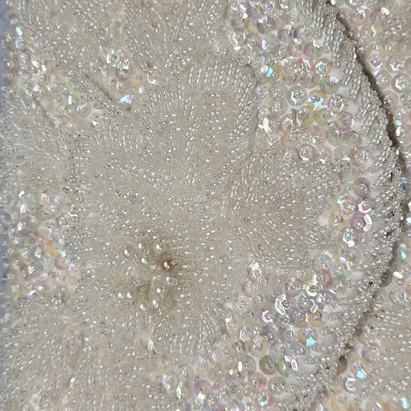 Gorgeous Vintage Beaded Sequined Formal Clutch Purse - Picture 3 of 16